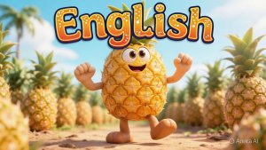 🇬🇧 Учим английский через танец: Песенка про ананас🍍