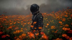 astronaut-in-rainy-flower-field-wallpaperwaves-com (1)