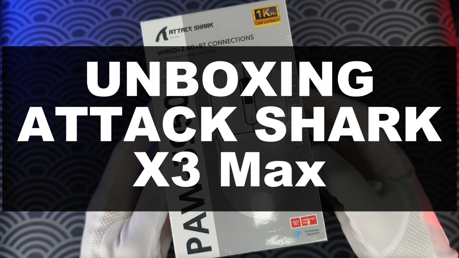 ATTACK SHARK X3 MAX — UNBOXING | ASMR | РАСПАКОВКА смотреть онлайн