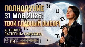 ПОЛНОЛУНИЕ 31 МАЯ 2026  МОМЕНТ ИСТИНЫ: какой путь вы выберете?