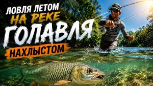 ГОЛАВЛЬ НА МУШКУ! Сплав по реке и ловля НАХЛЫСТОМ с лодки. Открытие сезона.
