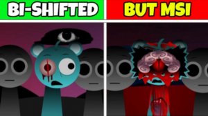 Sprunki Bi-Shifted Против 🆚 но Ⓜ️ S ℹ️