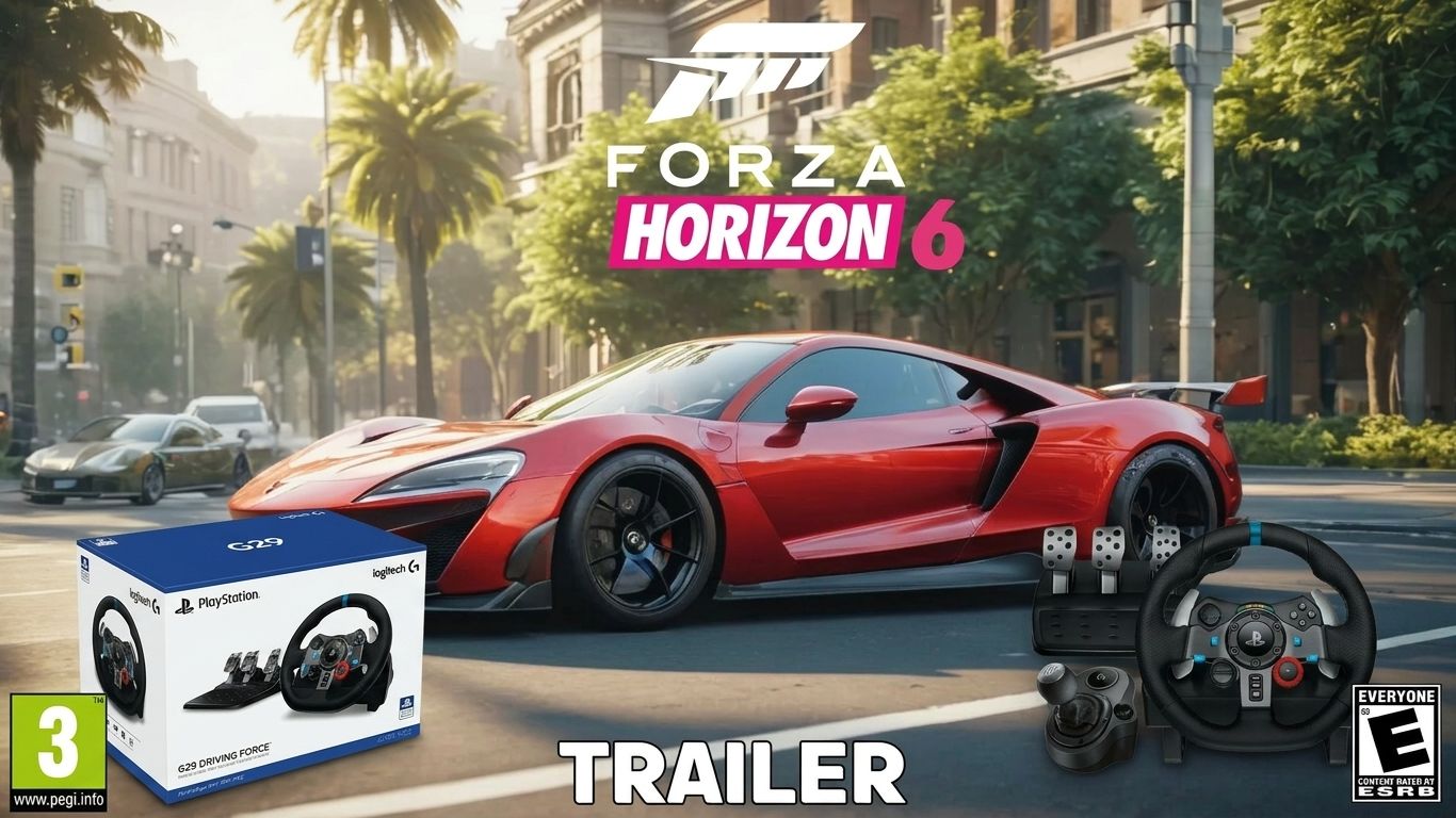 Forza Horizon 6 Пробую себя в заездах !!! Купил РУЛЬ !!! смотреть онлайн