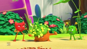 Семя немая комедия с Booya и 3d анимация видео для детей