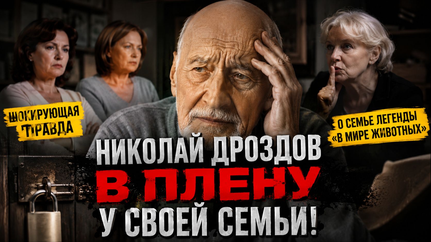 Николай Дроздов в плену у своей семьи! Шокирующая правда о семье легенды «В мире животных»