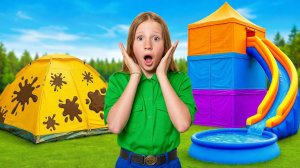 ЛАЙК НАСТЯ | Настя учится заводить новых друзей