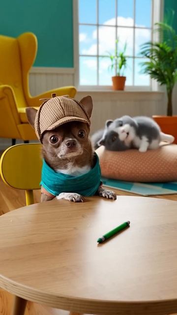 Whats wrong with this cat? #chihuahuafanclub #dogs #chihuahua #собака #cute смотреть онлайн