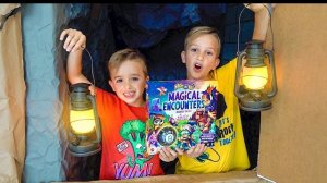 Влад и Ники играют в Magic 8 Ball Magical Encounters