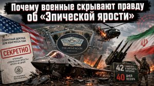 Пентагон в панике: 42 самолёта за 40 дней — «Эпическая ярость» обернулась эпическим провалом