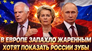 «В Европе запахло жаренным»// Хотят показать России зубы! Генерал заставит быть ласковыми