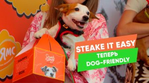 В ресторан Steake It Easy вместе с собакой