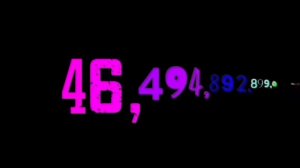 Цифры 0 до 1 тригинтиллион