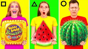 Геометрический Челлендж с Едой # Кухонные Лайфхаки и Рецепты от 4Teen Challenge