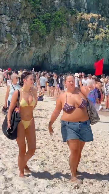 🇹🇭Maya Bay Beach Sea and Sand Summer Holiday Sunny Day 48🐳 mayabeach mayabay