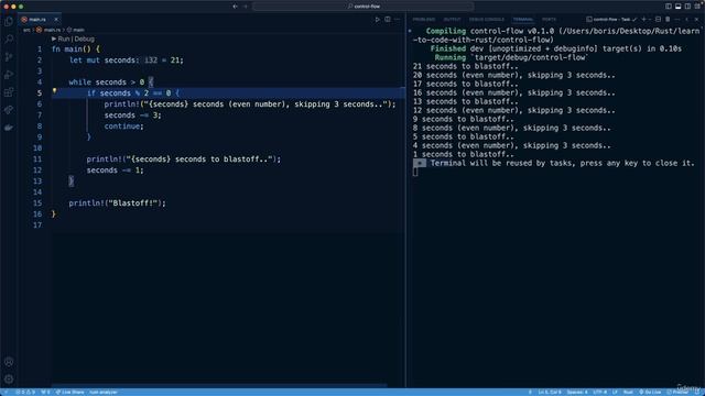 81. While Loop смотреть онлайн