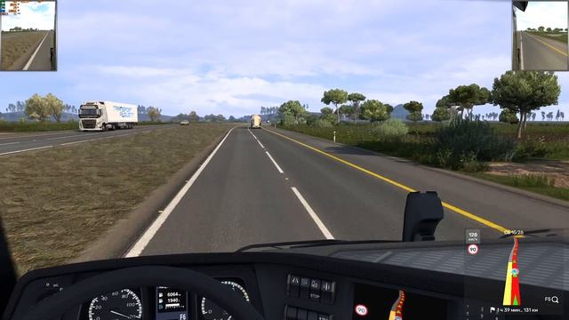 ETS 2 v1 58 EAA map Mercedes Benz New Actros 5000 Hp (часть2)