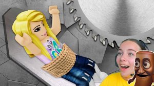 ПОБЕГ ОТ ОПАСНЫХ ЛОВУШЕК МИСТЕРА БИСТА в ROBLOX!