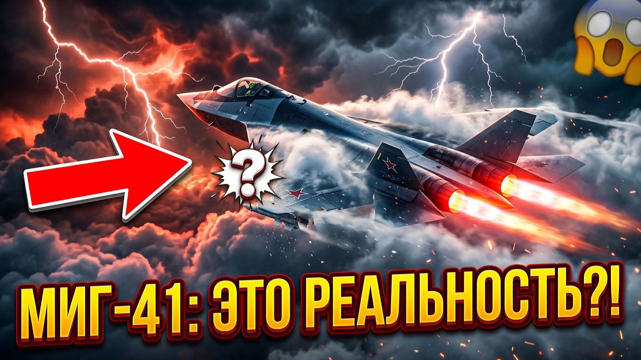 4 Маха, 35 км высоты, 400 км удар... МИГ-41 — это вообще законно?! смотреть онлайн
