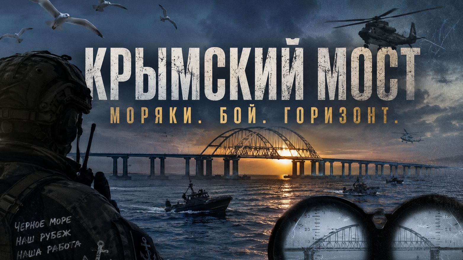 Только судьба. Подвигу русских пограничников у Крымского моста посвящается