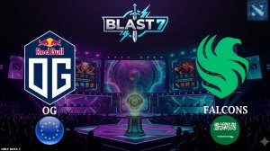 СНАЙПЕР ОТ МЭЛРИНА | Falcons vs OG (BO1) BLAST Slam 7