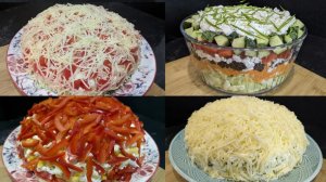 Вкуснейшие САЛАТЫ! Без Майонеза! Доступные и супер Быстрые, от них не устоять!