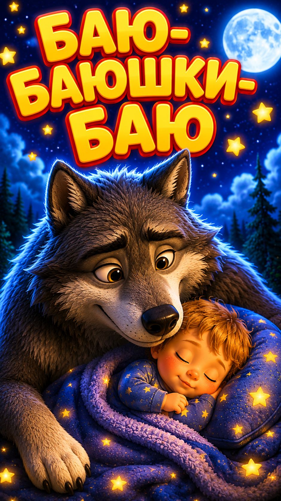 Баю Баюшки Баю - Мульт Песенка Колыбельная для малышей!
