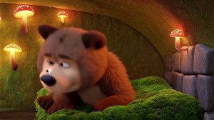 🐻🏠 МЕДВЕЖОНОК РОЕТ БЕРЛОГУ: уютное гнездышко своими лапками