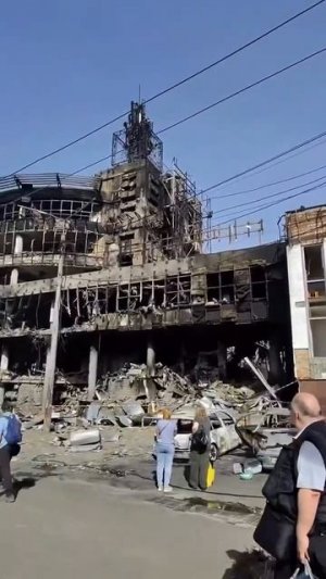 Итоги прилёта по Киеву.