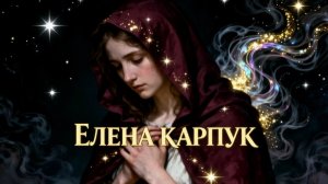 ГРЕШНИЦА.                           ЕЛЕНА КАРПУК.                    Автор Татьяна Самаль.