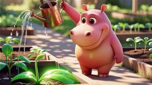 🦛🥕 РОЗОВЫЙ БЕГЕМОТИК: как вырастить самый сладкий огород
