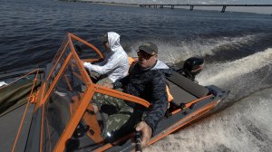 Тест гидрокрыла, поднимаем мотор, рыбалка на поплавок.