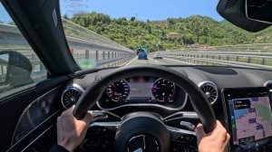 🇮🇹 🇫🇷 Из Италии во Францию - из Милана в Монако на Mercedes SL63 - часть 2 / 2026 / 4K