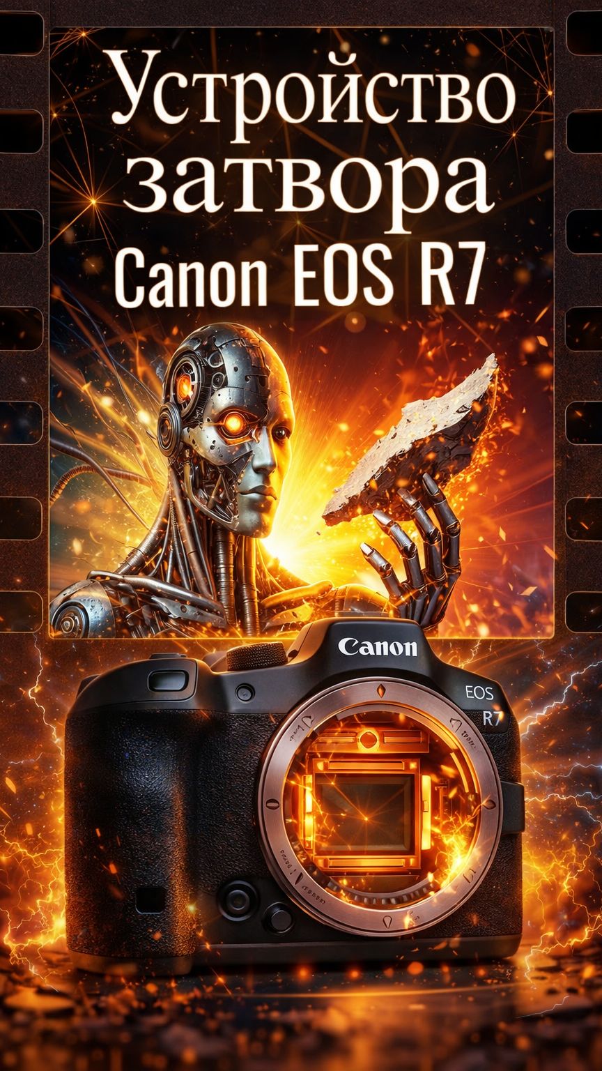 Устройство затвора в Canon EOS R7 смотреть онлайн
