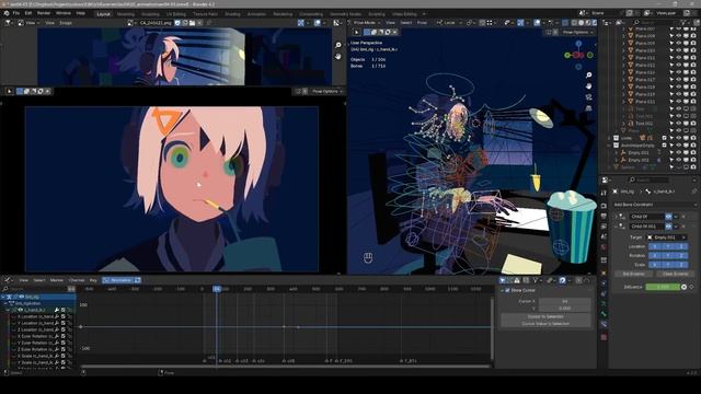 Coloso - A to Z of NPR Animation in Blender 31-3. Animation Practice - Primary and Secondary 3 смотреть онлайн