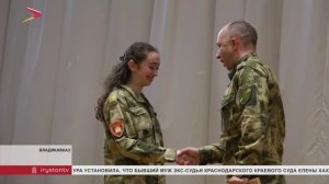 В школе «Диалог» наградили участников программы по созданию и обучению класса Росгвардии