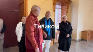 Фёдор Бондарчук посетил Иволгинский дацан