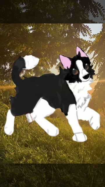 Арт для Doglife~PDB~Chasper. Позу взела из Pinterest!
