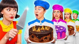Кулинарный Челлендж в Игре в Кальмара 2 # Смешные Челленджи с Едой от Multi DO Joy