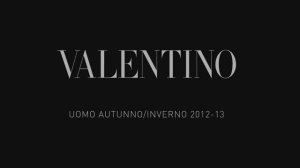 Показ мужской коллекции Valentino осень-зима 2012-2013