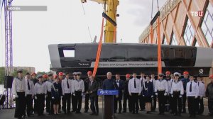 Собянин: Первые четыре электросудна Московской верфи спустили на воду
