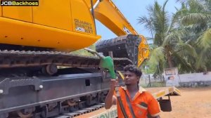 New JCB 145 Excavator Pooja First Time Working on Field in New ISRO project in Kulasekarapattinam [g