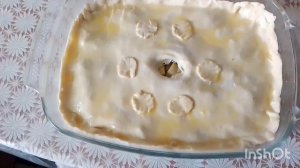быстрый рецепт вкусного пирога🥧