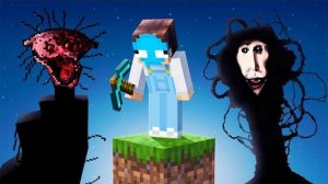 САМЫЙ СТРАШНЫЙ МОД В МАЙНКРАФТ ONE BLOCK