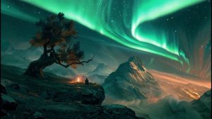 Meditation Ambient Music-Night Sound-The Noise of The Campfire