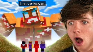 На меня охотился LazarBeam в Minecraft!