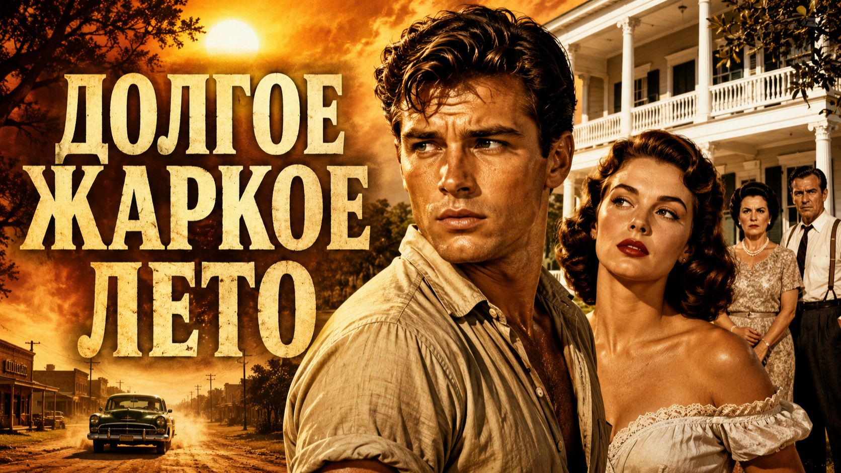 Долгое жаркое лето | The Long, Hot Summer (1958) смотреть онлайн