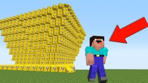 НУБ ПРОТИВ ЦУНАМИ ИЗ ЛАКИ БЛОК В МАЙНКРАФТ КАК ВЫЖИТЬ НУБУ MINECRAFT ТРОЛЛИНГ ЛОВУШКА ЗАЩИТА МУЛЬТИК