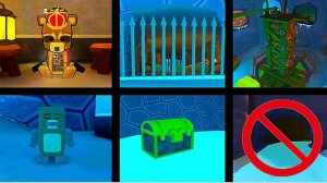 ВСЕ СЕКРЕТНЫЕ ШАХТЫ Super Bear Adventure/Приключения Супер Медведя