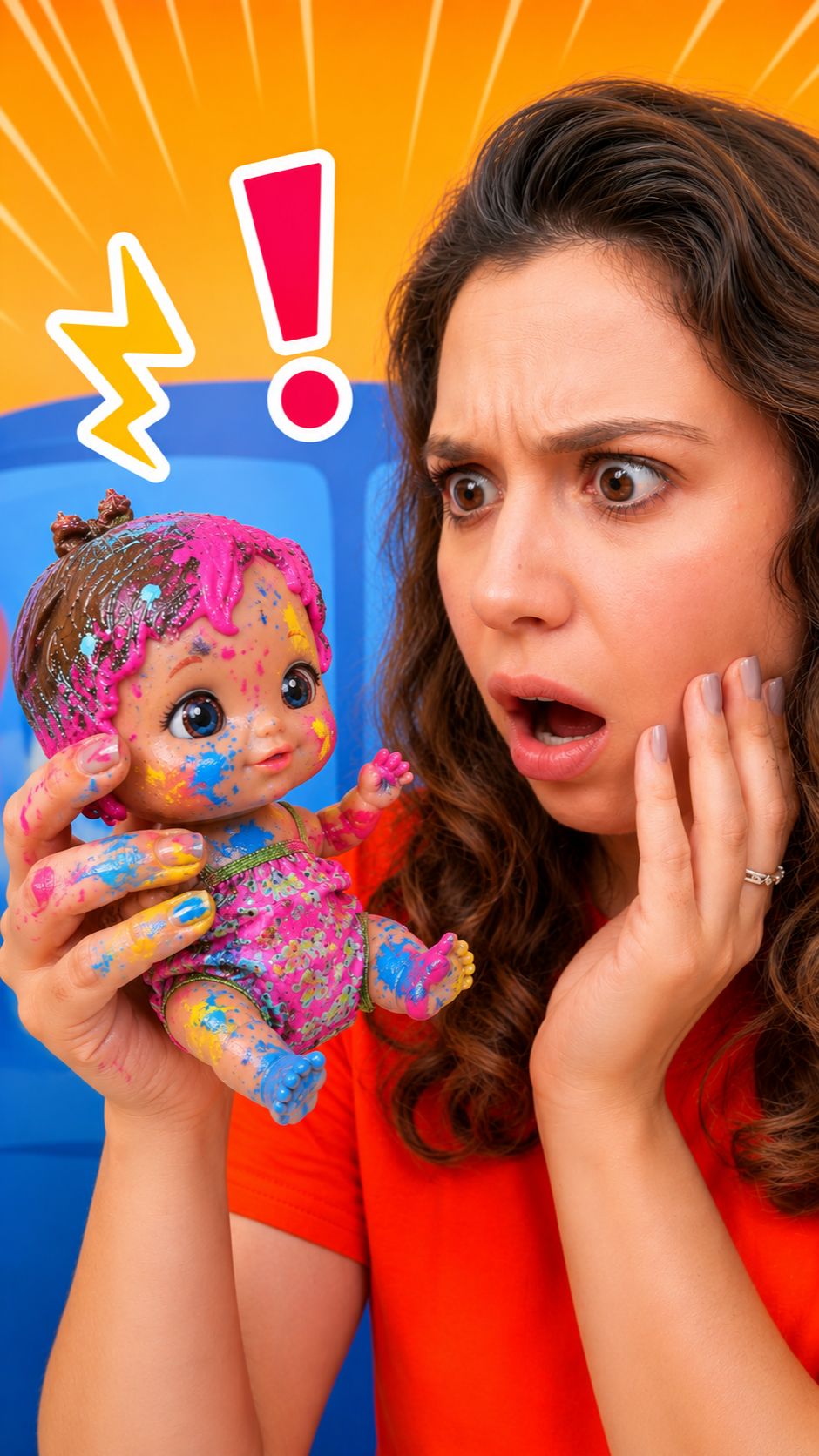 😍🫧🧼 Кукла пупс Южанка Wandi-Doo's испачкалась и идет купаться! Игры в дочки матери для девочек