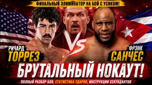 НОКАУТ ГОДА В ТЯЖЕЛОМ ВЕСЕ! Обзор боя Ричард Торрез - Фрэнк Санчес